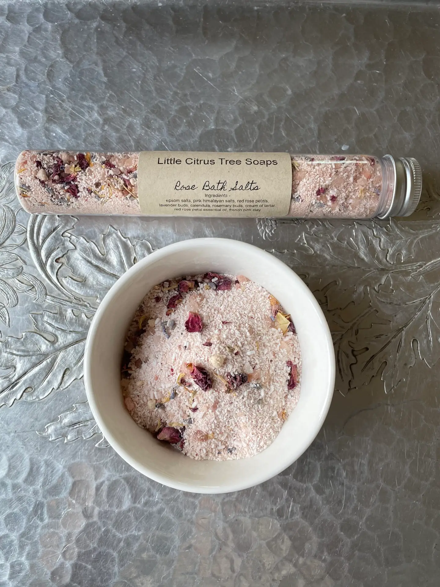 Rose Petal Bath Salts