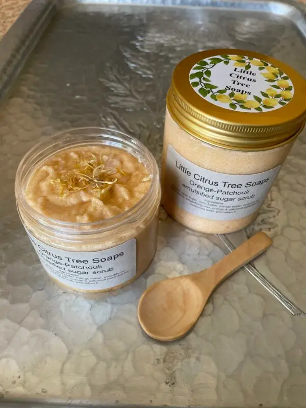 Orange & Patchouli Emulsified Sugar Scrub