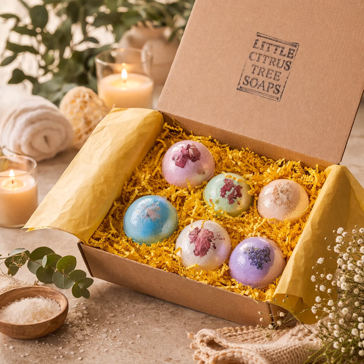 Bath Bombs Variety Pack 6