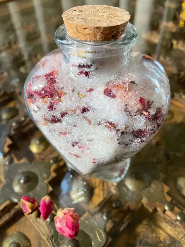 Heart Bath Salts - Jasmine & Rose