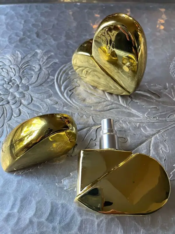 Gold Heart Perfume Spray Refillable 25ml