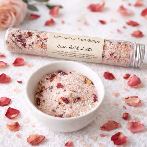 Rose Petal Bath Salts