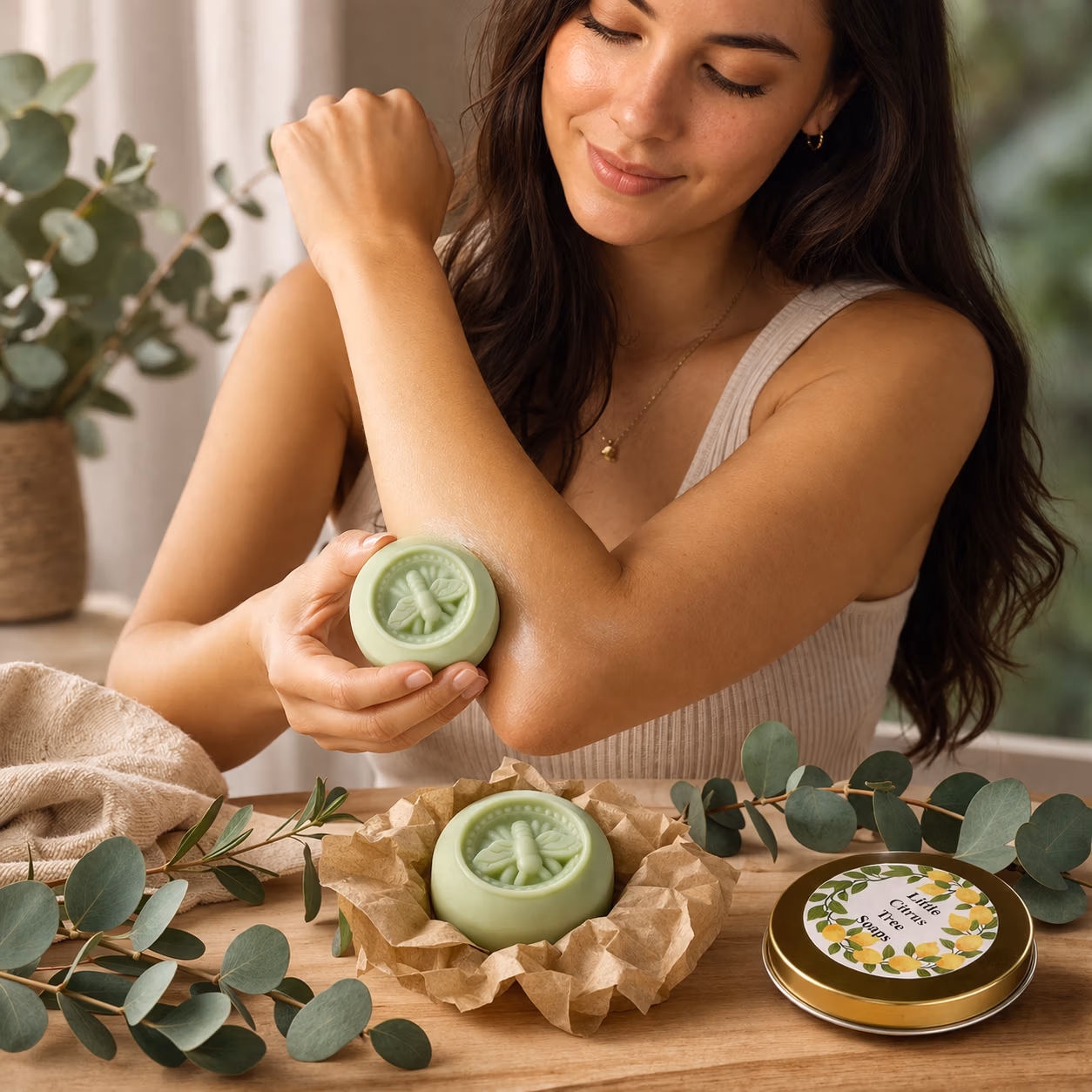 Eucalyptus Lotion Bar - Image 2