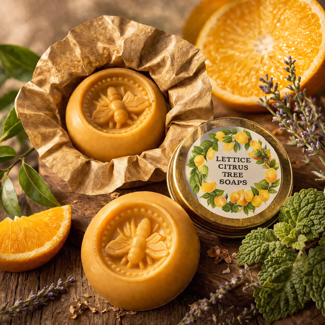 Orange & Patchouli Lotion Bar