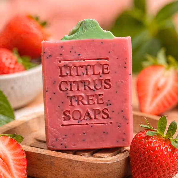 Strawberry Bar Soap